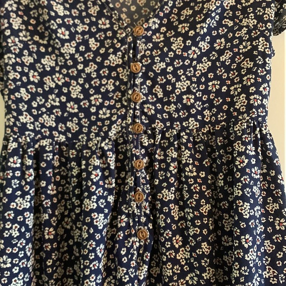Sundae Muse Tessa Dress Navy Floral - Picture 4 of 6